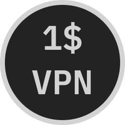 1$VPN логотип