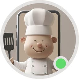 Ai Cooking Bot - простые рецепты логотип
