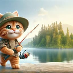Cat in the fish логотип