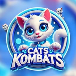 Cats Kombats 🐱 логотип