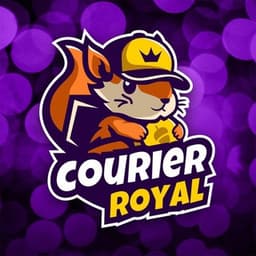 🐿 Courier Royal 📦 логотип