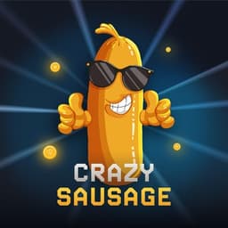 Crazy Sausage логотип