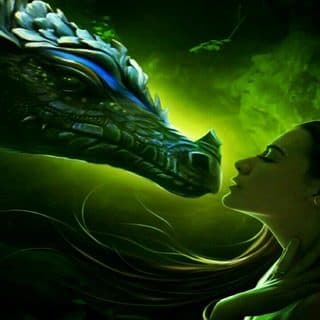 Dragon girl логотип