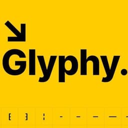 Glyphy App | Free Symbols логотип