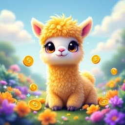 Happy Llama 🦙 логотип