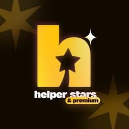 HelperStars & Premium логотип