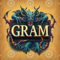 PR GRAM | DRAGON логотип
