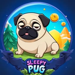 Sleepy Pug логотип