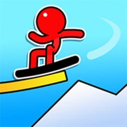 Stickman Surfer логотип