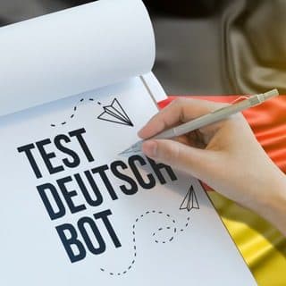 Тесты по немецкому языку логотип