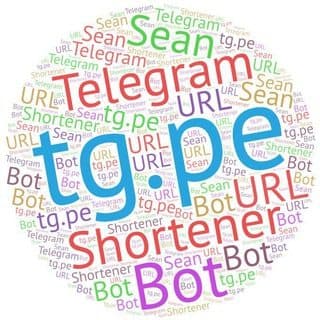 tg.pe URL Shortener логотип