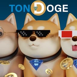 TON DOGE COIN CHAT логотип