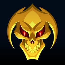 Gold of Skulls: Skullish логотип